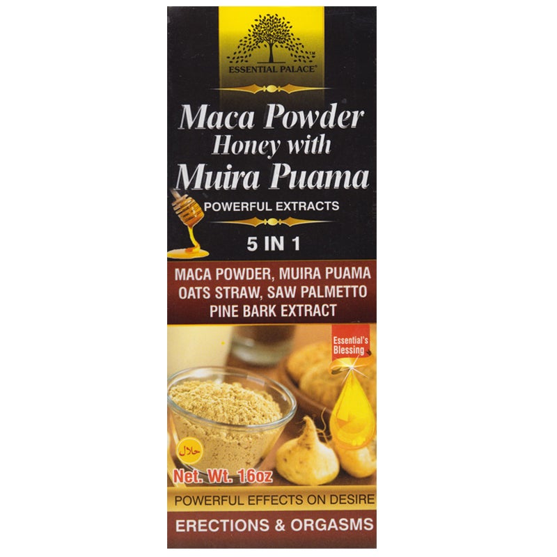 Maca Powder Honey Muira Puama Nappily Naturals & Apothecary